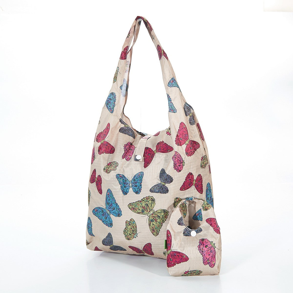 Butterflies reusable shopper bag