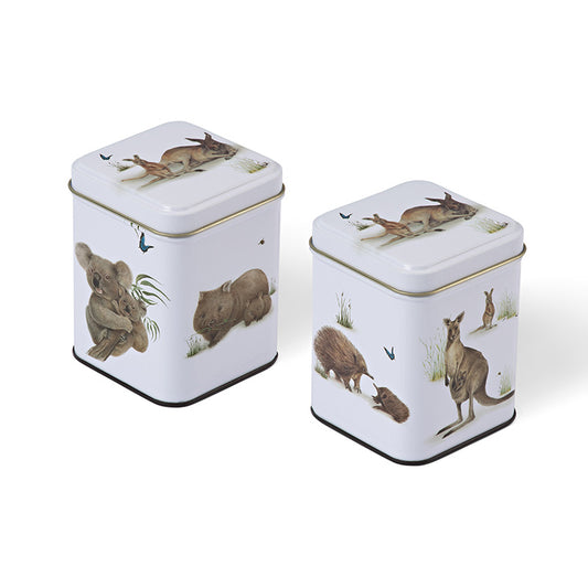 Australian Wildlife Small Tea Tin - Animals