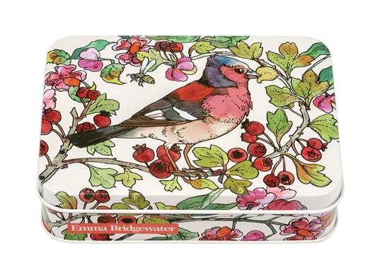 Emma Bridgewater Birds In The Hedgegrow Small Rectangle Tin