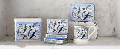 Bird Families Small Rectangle Tin