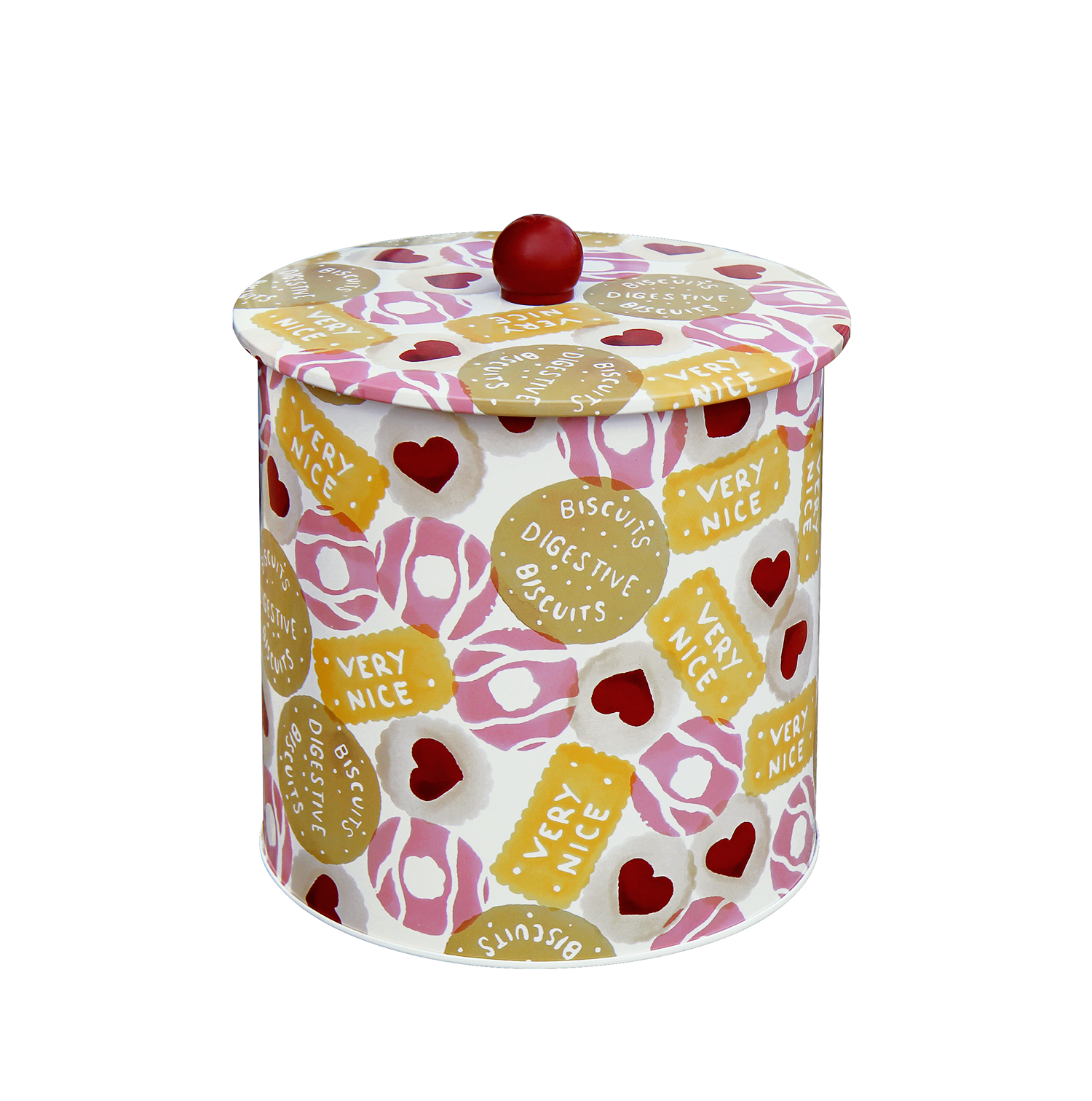 Emma Bridgewater Biscuit Design Biscuit Barrel Tin