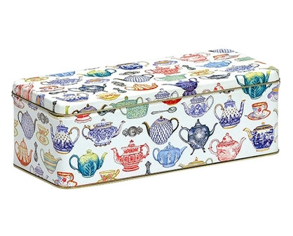 Deborah Pope Tea Design Deep Rectangle Tin