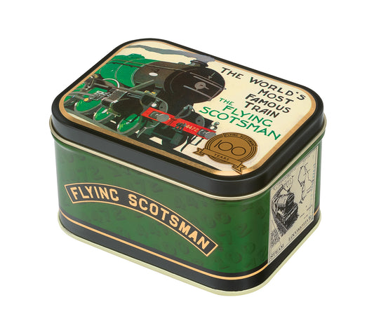 Flying Scotsman Small Deep Rectangle Tin