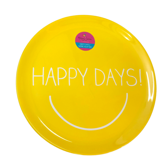 Happy Jackson Melamine Serving Plate