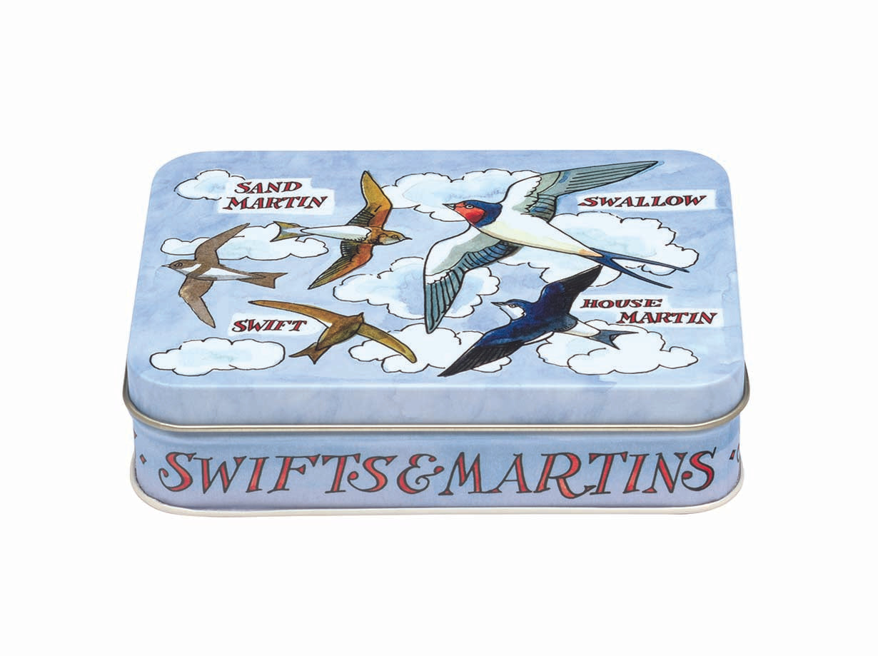 Bird Families Small Rectangle Tin