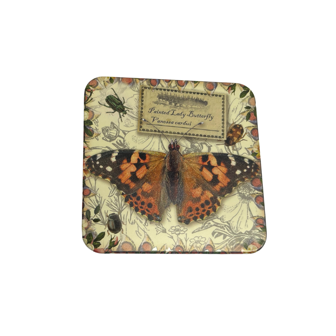 Vintage Butterfly Pocket Tin