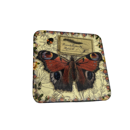 Vintage Butterfly Pocket Tin