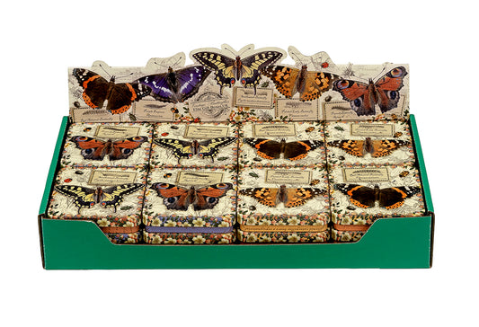 Vintage Butterfly Pocket Tin