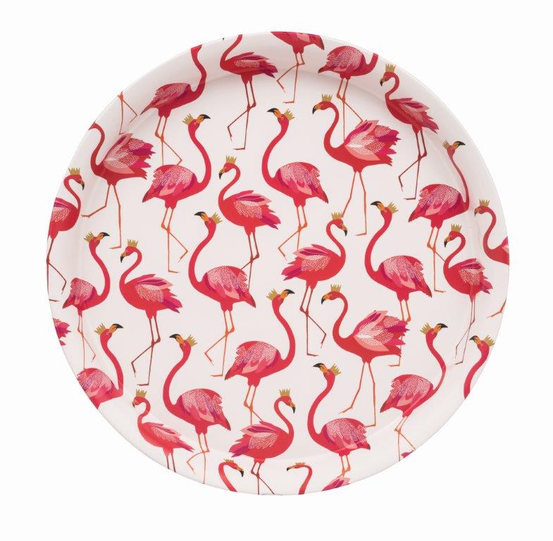 Flamingo Tray by Sara Miller