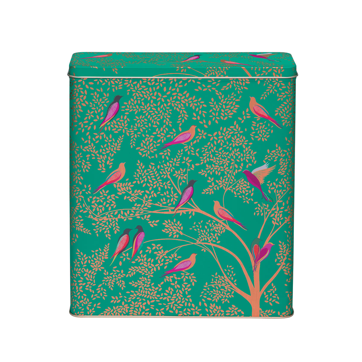 SLIGHTLY IMPERFECT - Sara Miller Green Birds Cereal Tin