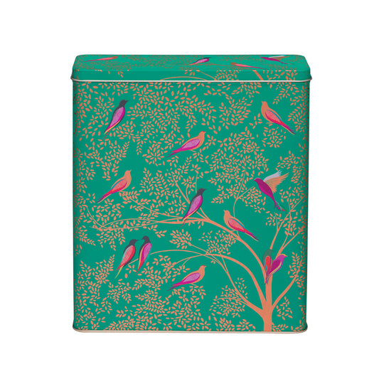 SLIGHTLY IMPERFECT - Sara Miller Green Birds Cereal Tin