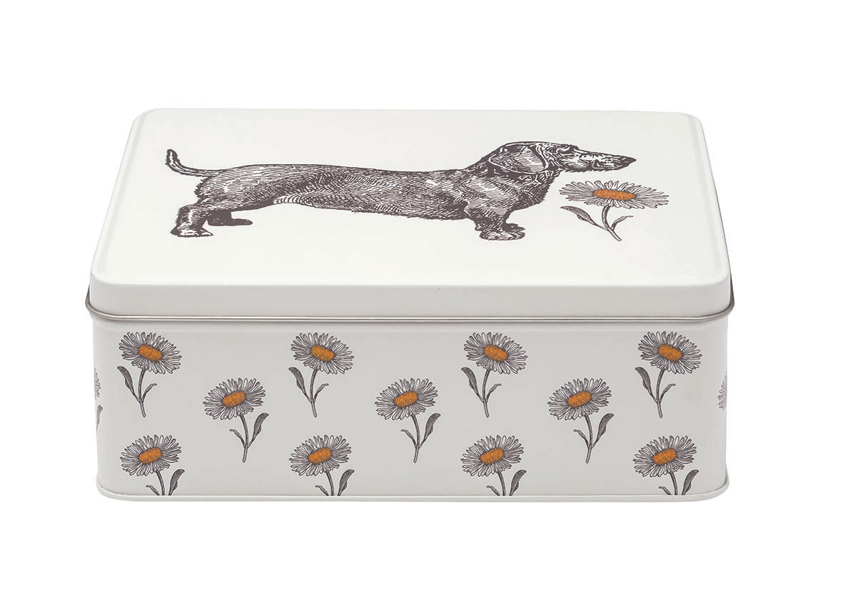 Thornback & Peel Dog & Daisy Biscuit Tin