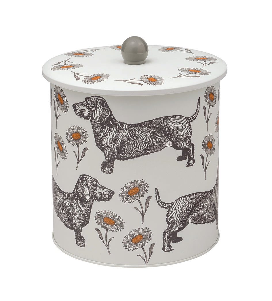 Thornback & Peel Dog & Daisy Biscuit Barrel Tin