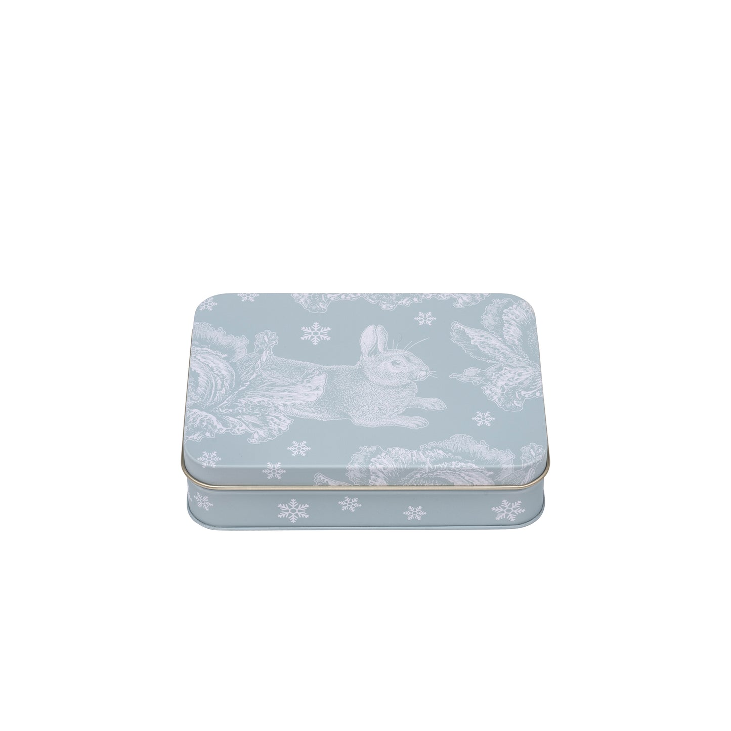 Thornback & Peel Winter Rabbit Small Rectangle Tin