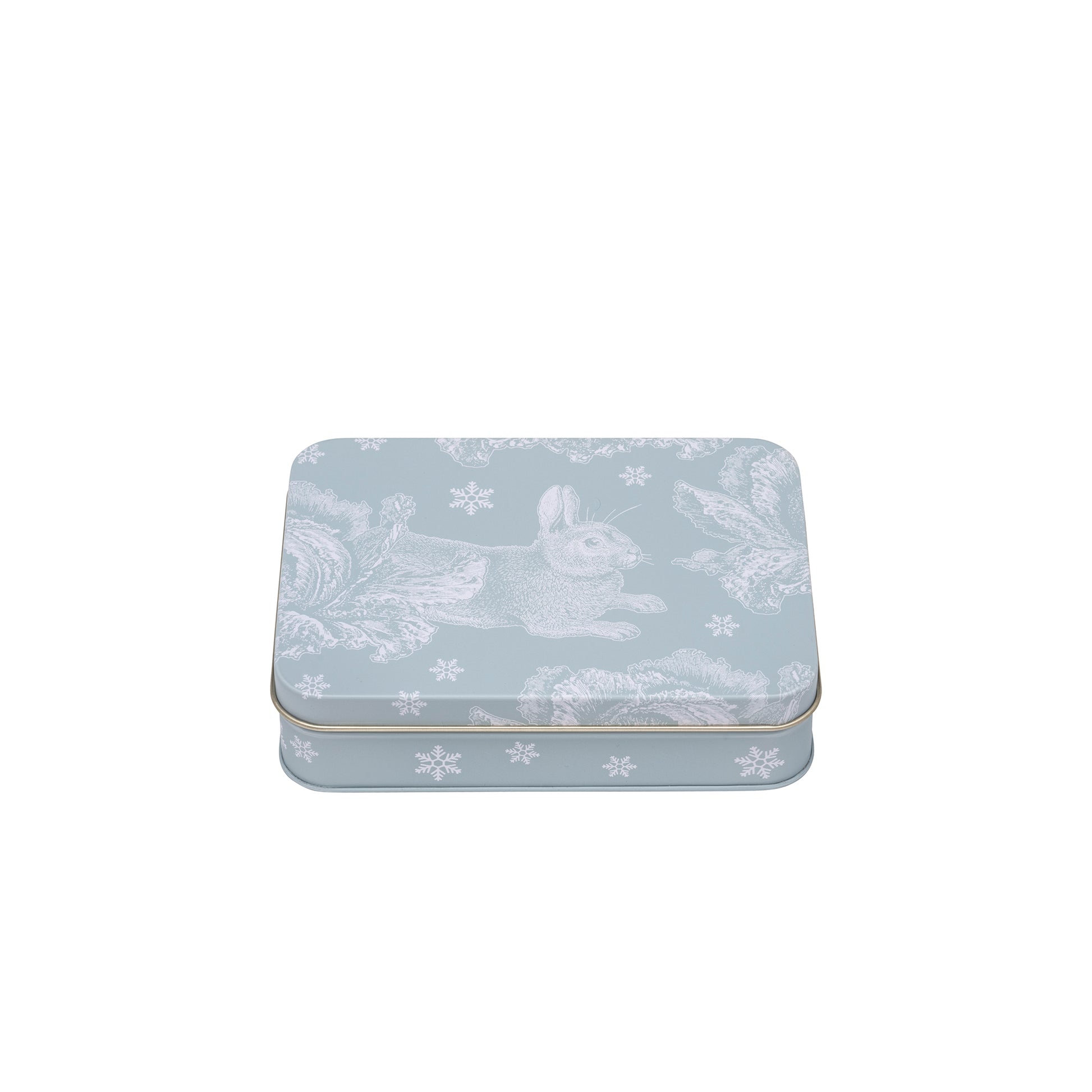 Thornback & Peel Winter Rabbit Small Rectangle Tin