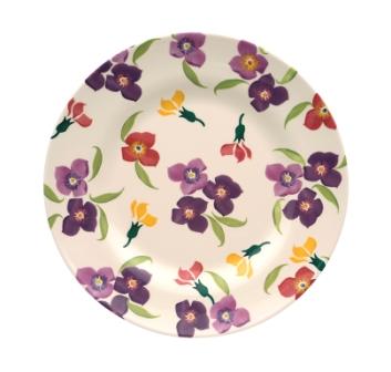 Wallflower Melamine Plate