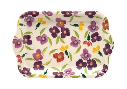 Wallflower Mini Melamine Tray